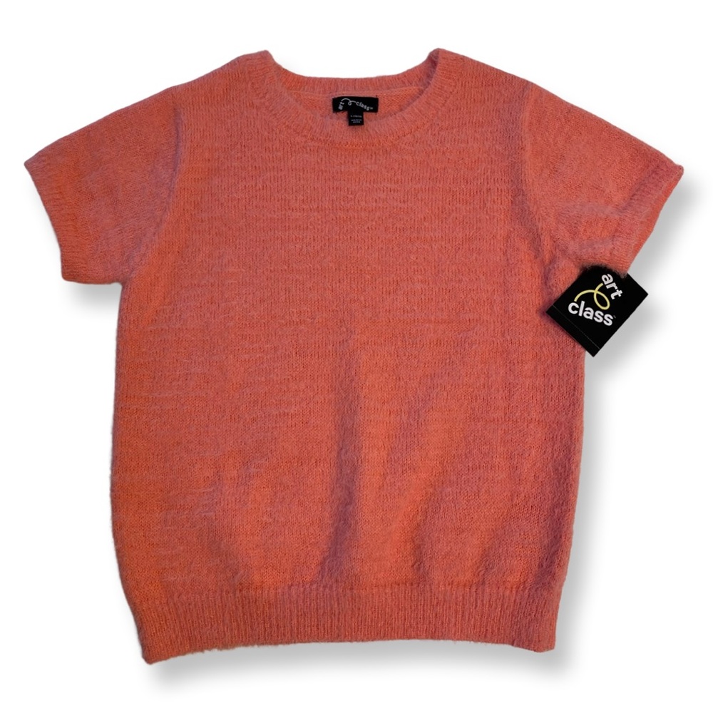 NWT Art Class Soft Short-Sleeved Sweater - size Medium (7/8)